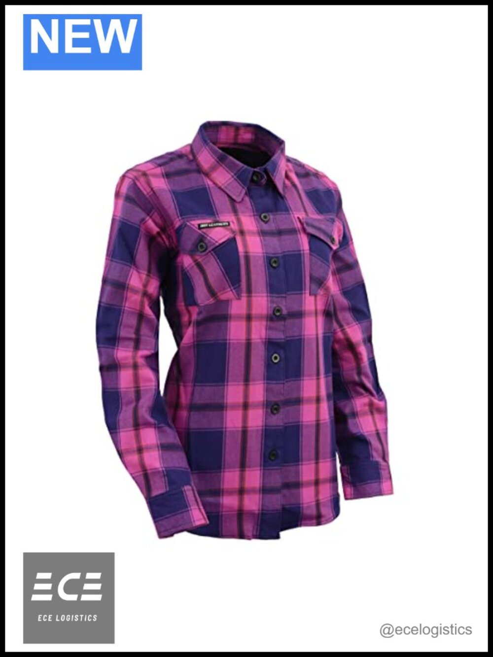 Women's Cotton Flannel Button Down Shirt Long Sleeve Relaxed Fit